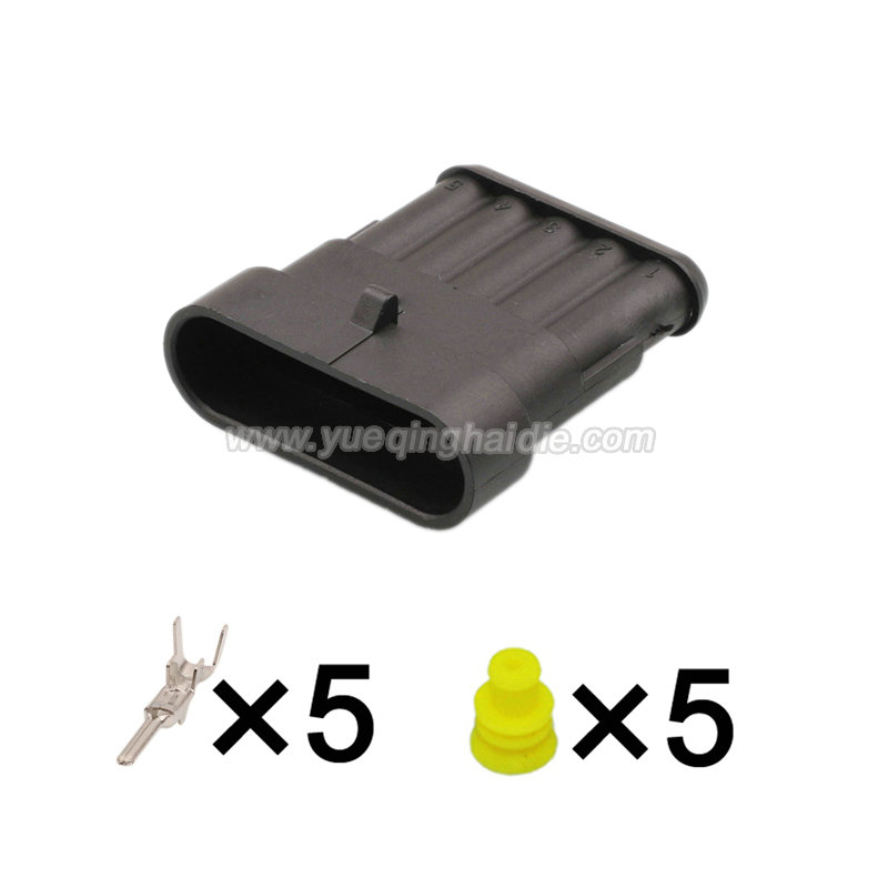 wiring connector   282107-1