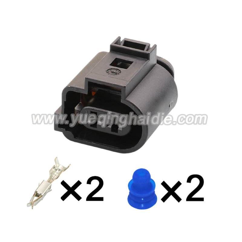 2pin   wiring connector   HD026E-3.5-21  1J0973722A
