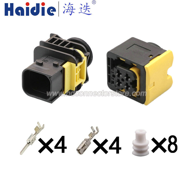 4pin   wiring connector  1-1703818-1 1-1418390-1