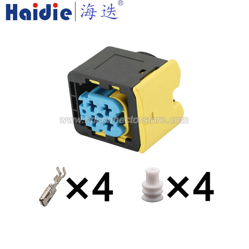 4pin   wiring connector  HD043E-3.5-21   4-1418390-1