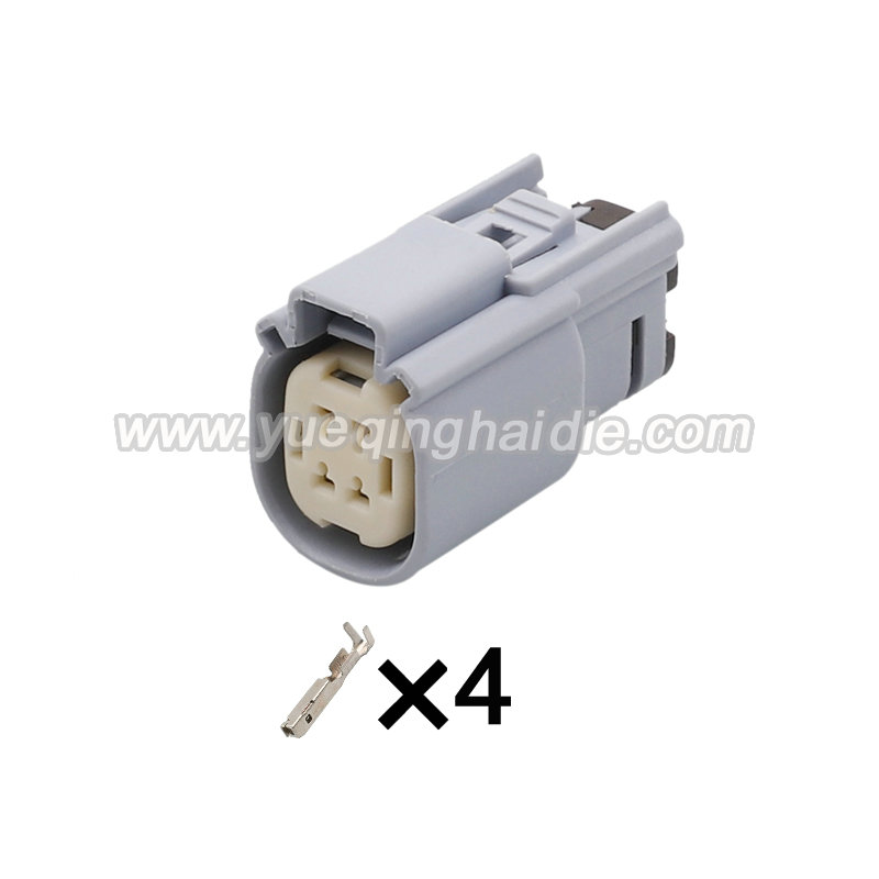4pin Auto wiring cable connector include terminals pins 33472-4104