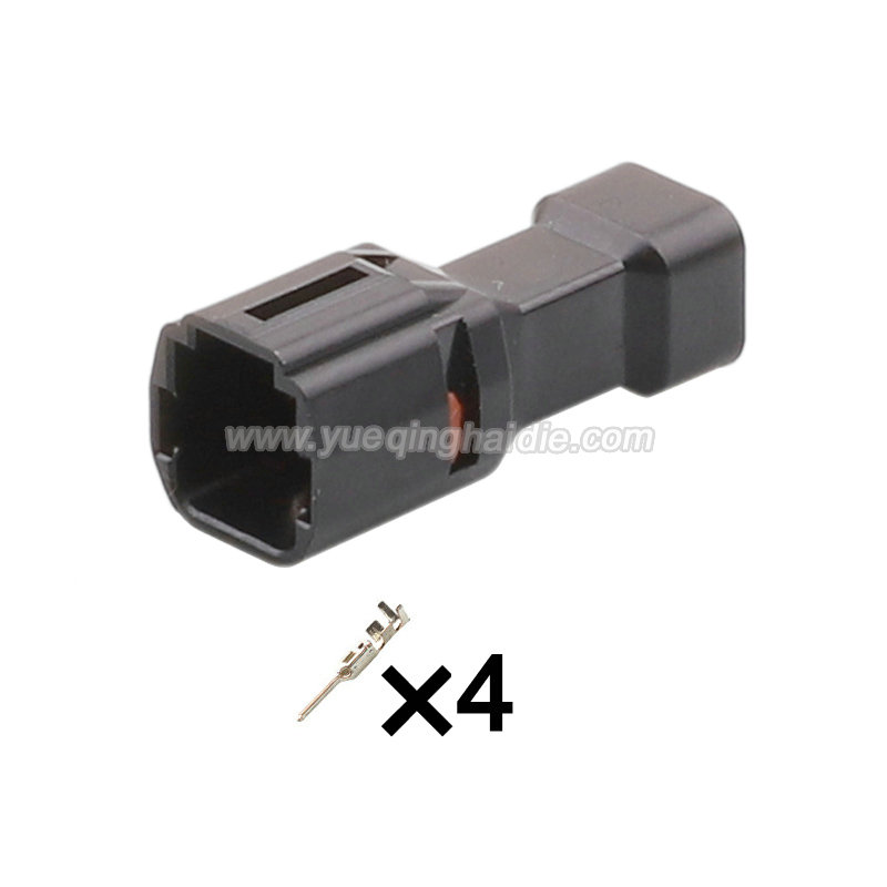 4pin Auto Wiring Cable Connector Include Terminals Pins DF62W-4EP-2.2C