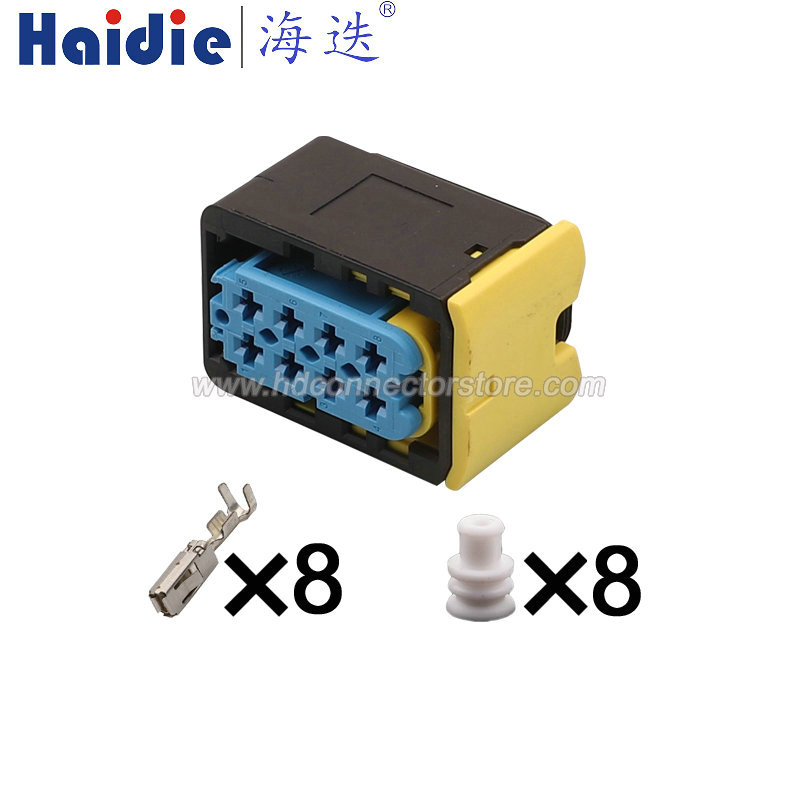 8pin Auto Wiring Cable Connector Include Terminals Pins 4-1670894-1/0-1670898-1
