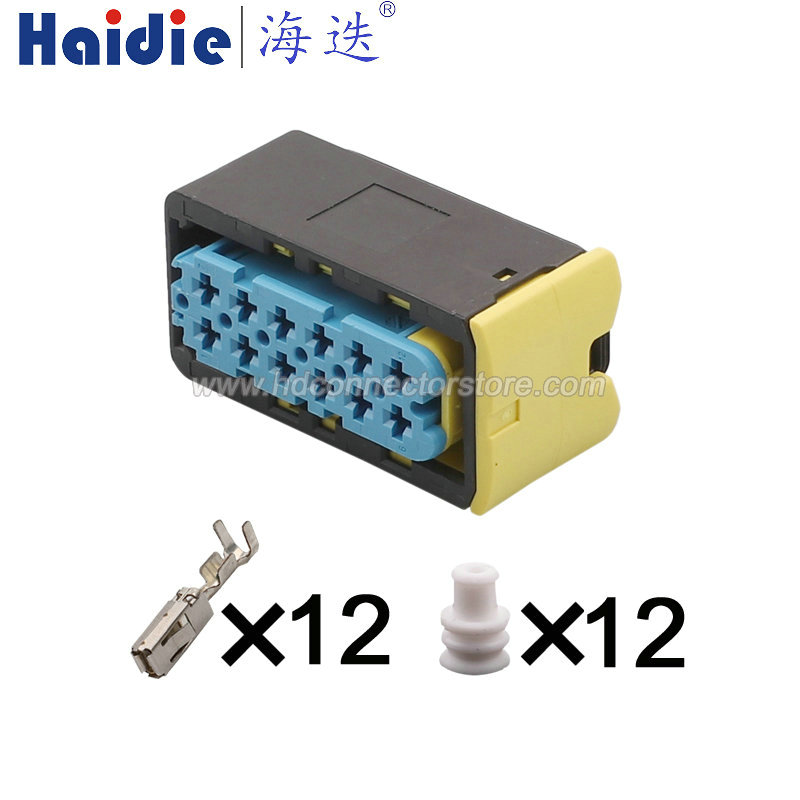 Auto Wiring Cable Connector Include Terminals Pins 4-1670901-1