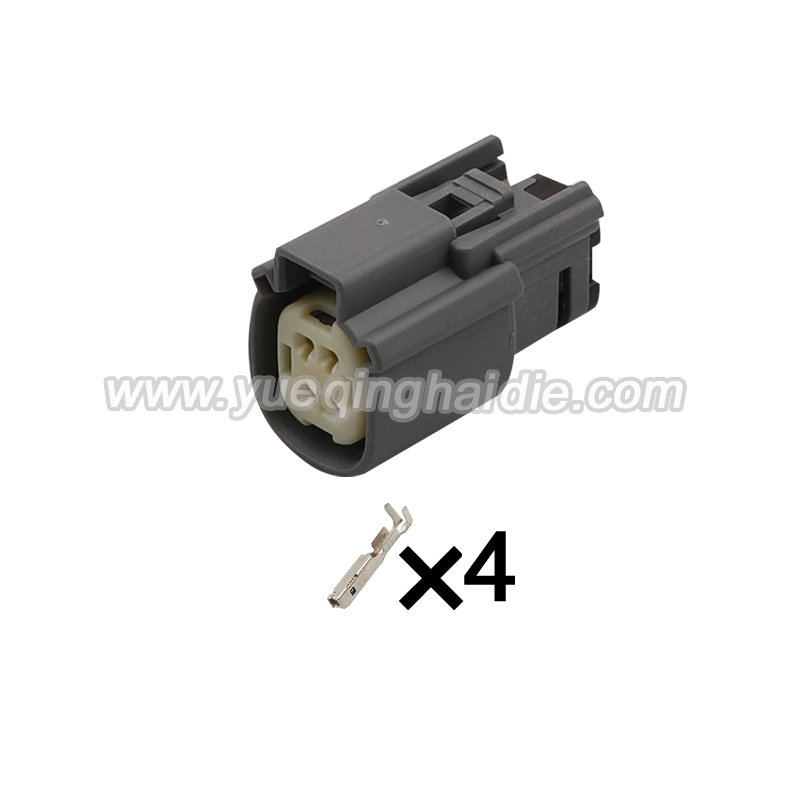 4pin  Auto wiring cable connector include terminals pins 33472-4042
