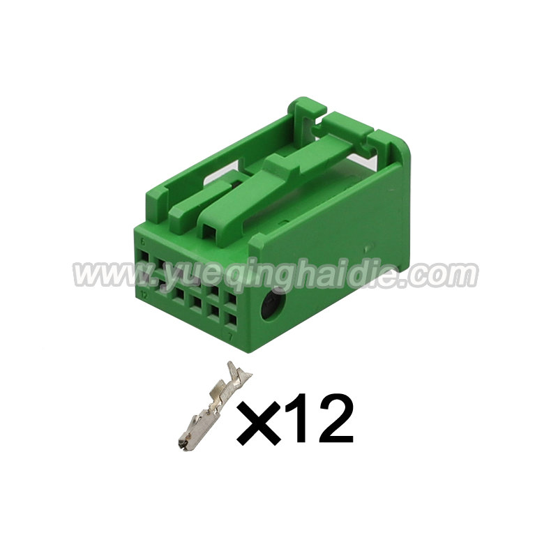 Auto wiring cable connector include terminals pins 1394047-2/387035447B