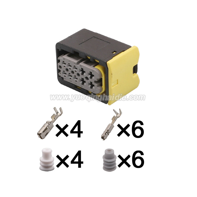 Auto wiring cable connector include terminals pins 2-1564514-1