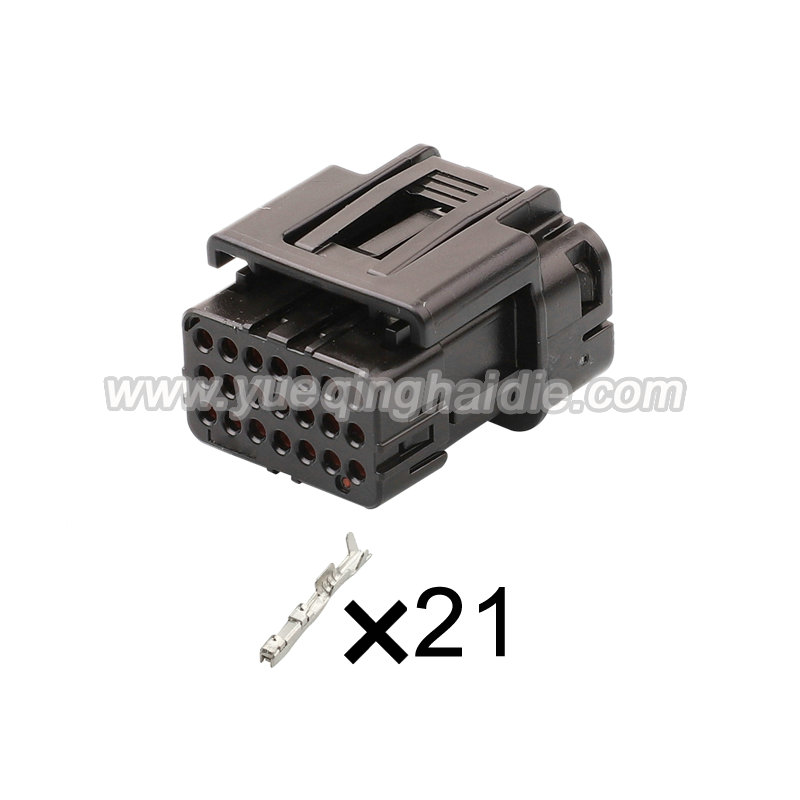 connector with terminal 6189-7108/W025-21FAY-B