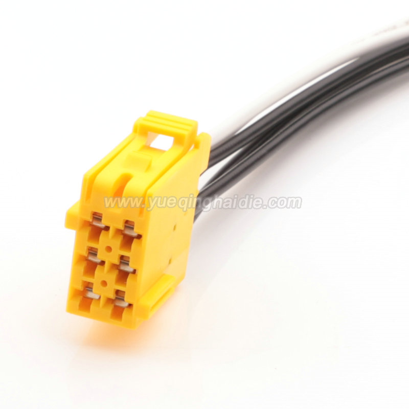 Wire Harness  1-965640-6/968271-1 Yellow 16awg 20cm