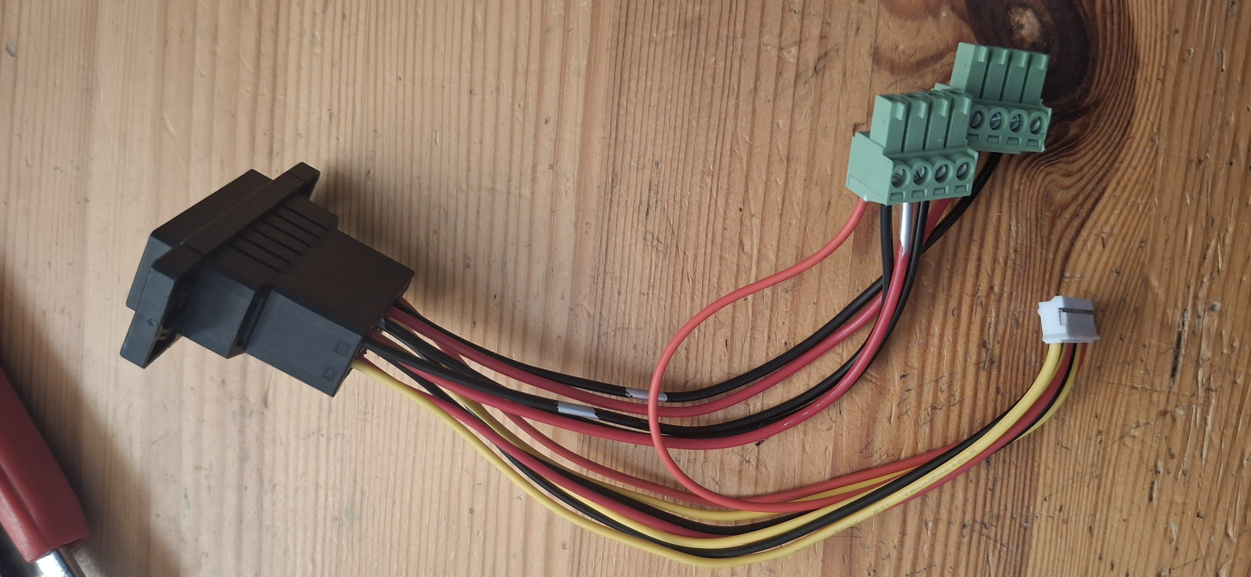 Wire harness HD088R-0.4-21J+HD-420-381-4P-C+HD127-2.3-11 cable