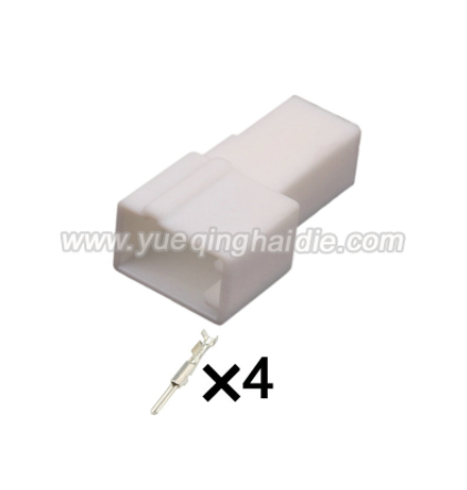 4pin Auto wiring cable connector include terminals pins 6098-7200 (Copy)