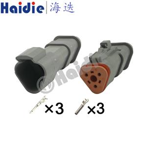 wiring connector DT04-3P-E008  DT06-3S-E008/AT06-3s-SB01