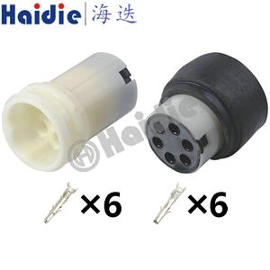 wiring connector  6P-WPK-YPC-F 6P-WPK-YPC-M