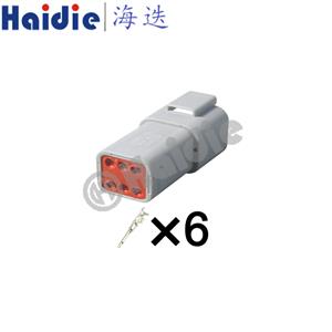 wiring connector DT04-6P/W4P