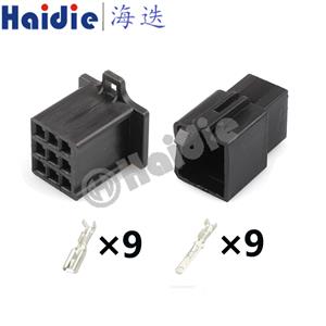 9pin wiring connector black   6040-9111 6030-9991