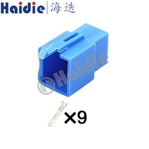 9pin wiring connector blue    6030-9991
