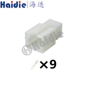 9pin wiring connector   white    6030-9991