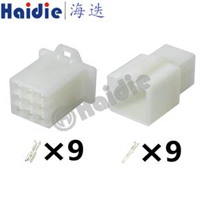 9pin wiring connector     white  6030-9991 6040-9111