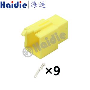 9pin wiring connector yellow   6030-9991