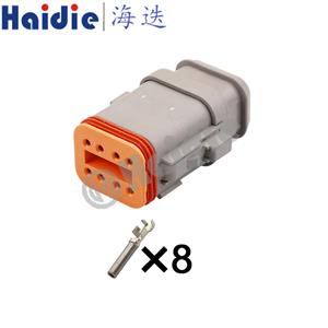 8pin wiring connector DT06-08SA-E008/DT06-8S-E008
