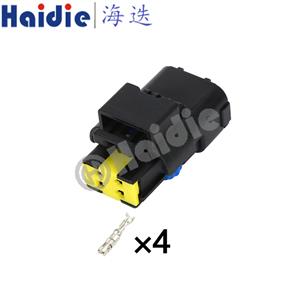 4pin wiring connector  HD045A-1.5-21  15369055/SICFHPE04BK