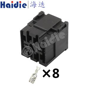 8pin wiring connector  HD084-4.8-21J
