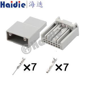 7pin male female wiring connector MX34007SF1 HD075S-0.7-11/21