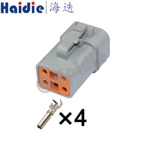 4pin   wiring connector   HD0410Y-2.3-21  DTP06-4S
