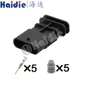 5pin wiring connector   1-2141521-1/1-2141520-1