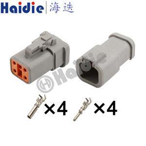 4pin   wiring connector  HD0412Y-2.3-11/21  DTP04-4P-E003/DTP06-4S-E003