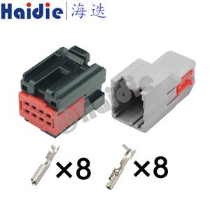 8pin wiring connector  1411169-3  1419158-8/1456987-3