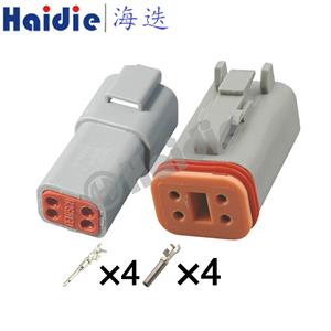 4pin   wiring connector    DT04-4P/DT06-4S