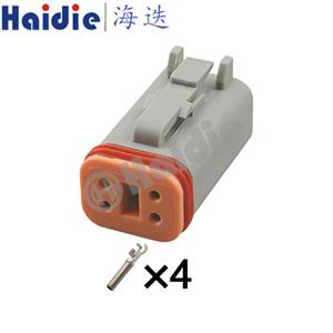 4pin   wiring connector  HD3041Y-1.6-21J  DT06-4S