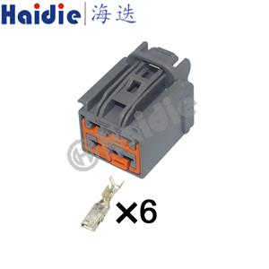 6pin wiring connector HD062A-2.8-21 7283-6466-40/WPT-622 / 3U2Z-14S411-XUA