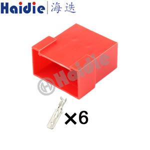 6pin wiring connector  HD065-6.3-11R