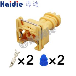 2pin   wiring connector  HD021A-3.5-21Y   282189-7