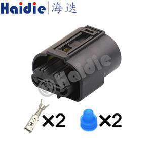 2pin   wiring connector  HD026-3.5-21 1-968642-1/1-968643-1