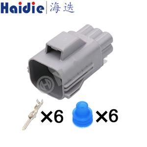 6 pin   wiring connector   7282-5577-10