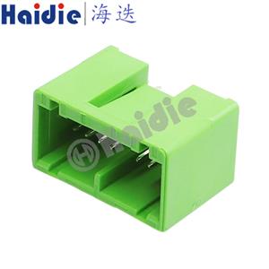 14pin male of IL-AG5-14S-DSCI Auto wiring cable connector include terminals pins HD141A-1.2-10