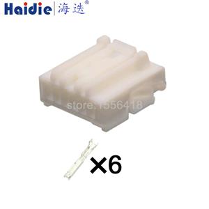 6pin Auto Wiring Cable Connector Include Terminals Pins  HD061S-1.2-21 6098-2781