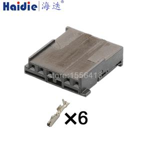 6pin Auto Wiring Cable Connector Include Terminals Pins HD064C-0.6-21 1719684-1/4B0971978