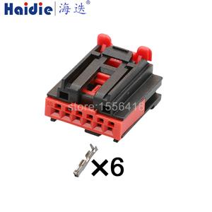6pin Auto Wiring Cable Connector HD065B-1-21 1456985-4