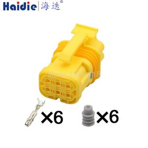 6pin Auto Wiring Cable Connector HD068C-1.5-21 18651.000.001