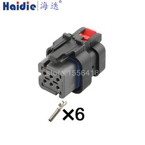 6pin Auto Wiring Cable Connector Include Terminals Pins HD3065-1.6-21 776433-2/776531-2