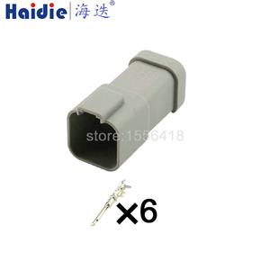 6pin Auto Wiring Cable Connector Include Terminals Pins HD3062Y-1.6-11 DT04-6P-C017