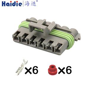 6pin Auto Wiring Cable Connector HD065W-2.8-21 12110295