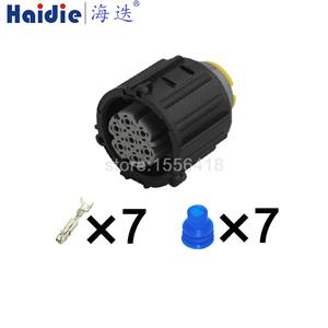 7pin Auto Wiring Cable Connector Include Terminals Pins 18369.062.000
