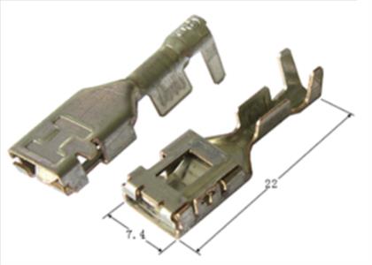 Auto car terminal  DJ626-6.3t connector pin crimp connector terminals 2000/real