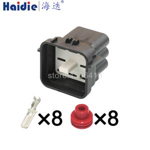 8pin Auto Wiring Cable Connector Include Terminals Pins 344073-1