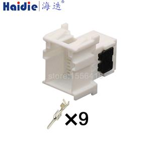 9pin Auto Wiring Cable Connector Include Terminals Pins 2-967626-1